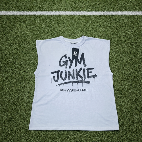 Gym Junkie Cut-Off Tees
